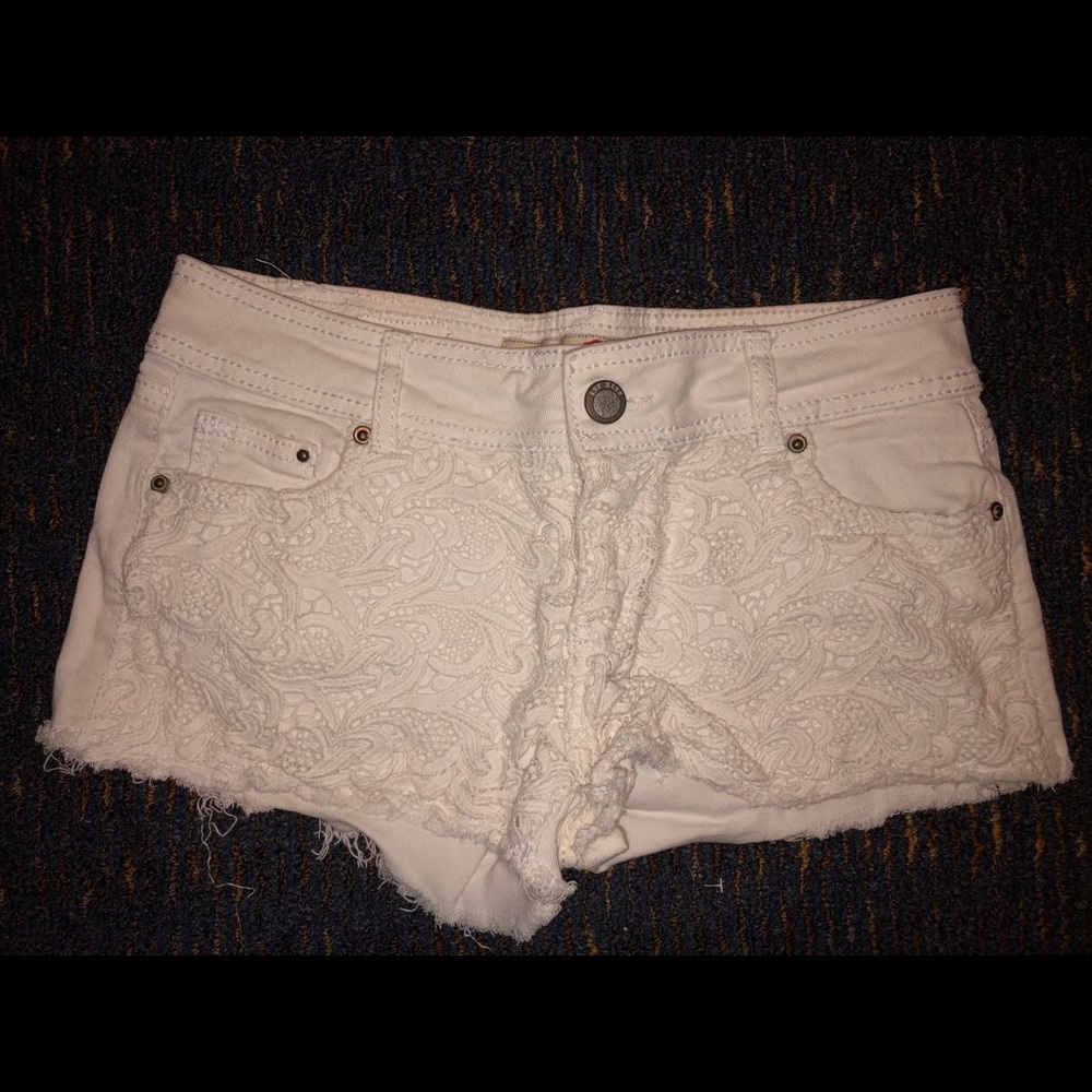 White shorts